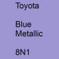 Preview: Toyota, Blue Metallic, 8N1.